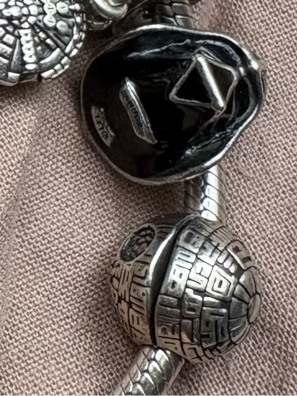 Darth Vader and Death Star Authentic Pandora Charms